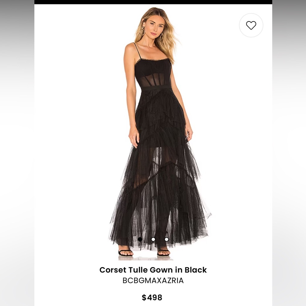 BCBG black dress size small
